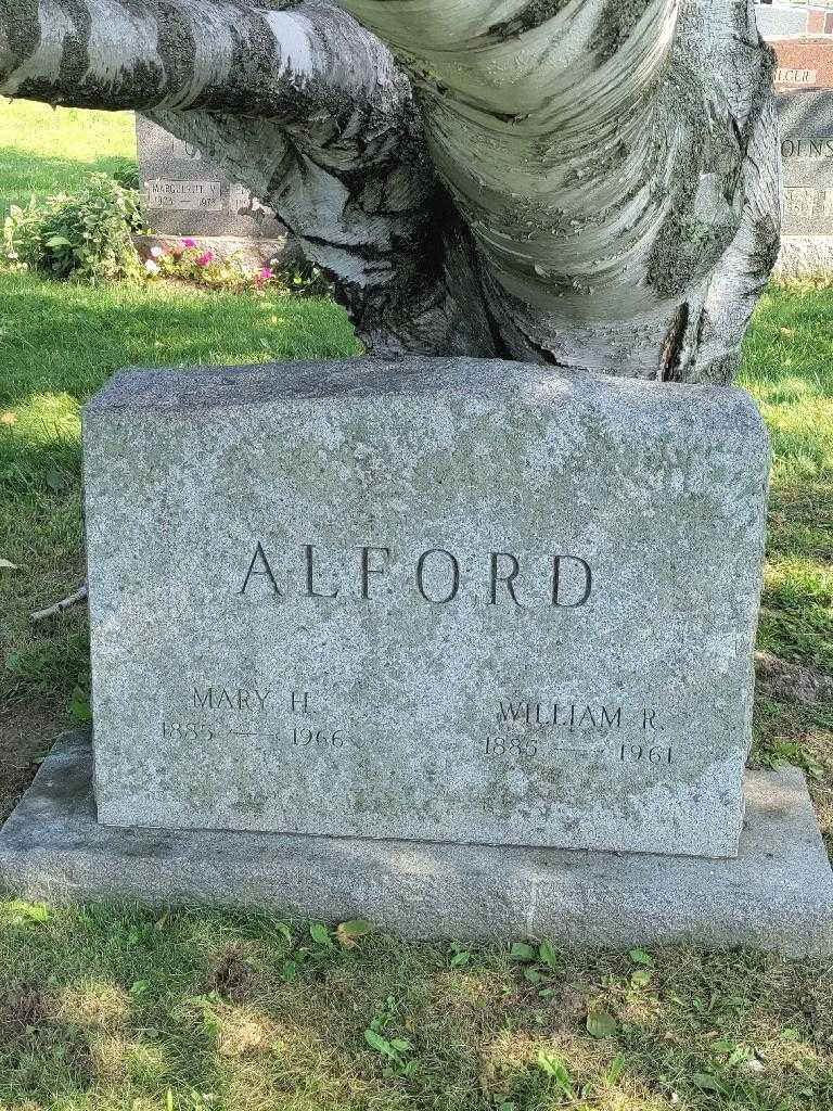 William R. Alford's grave. Photo 3