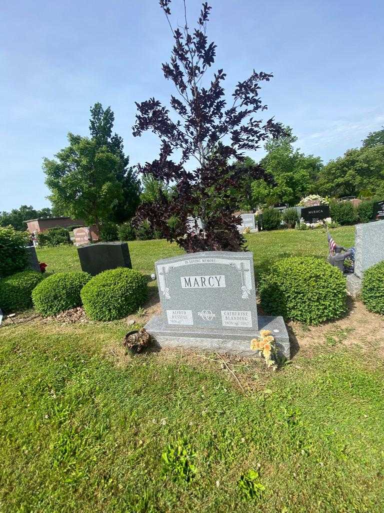 Catherine Marcy Blanding's grave. Photo 2