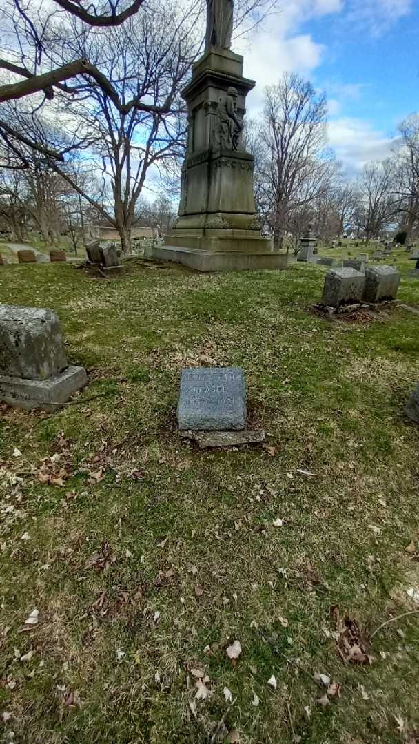 Elizabeth Reasel's grave. Photo 15