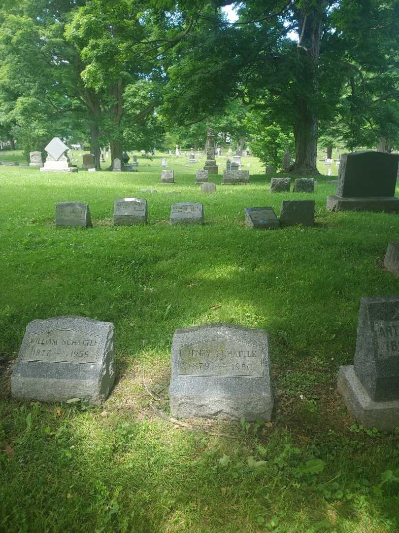 Henry D. Schattle's grave. Photo 2