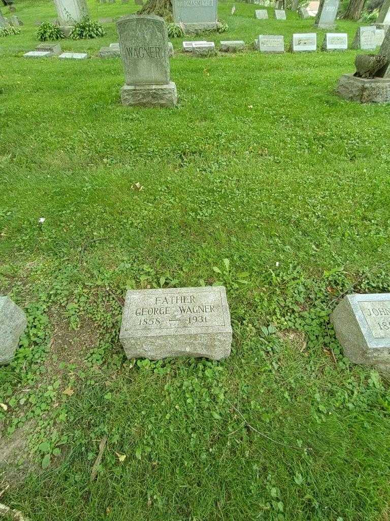 George Wagner's grave. Photo 1