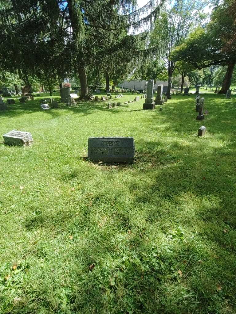 Clara S Eckel Gilson's grave. Photo 1