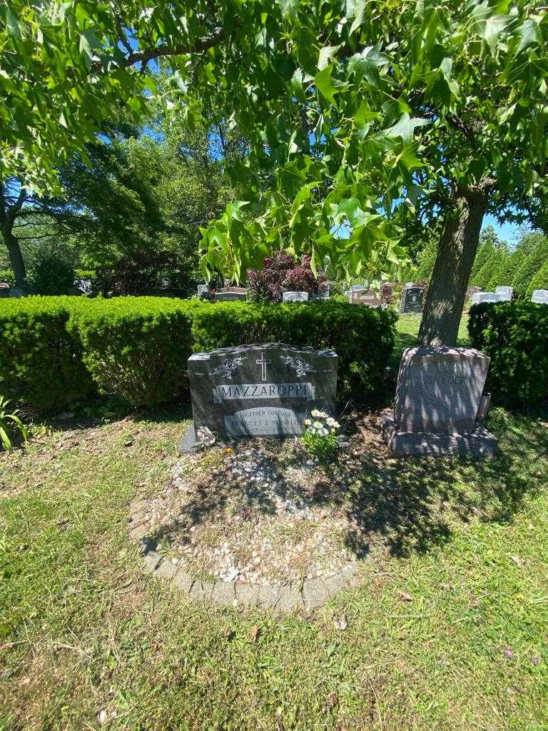 Ronald Mazzaroppi's grave. Photo 1