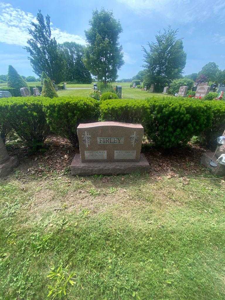 David Albert Firley's grave. Photo 1