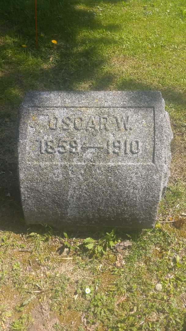 Alexander Elias Oberlander's grave. Photo 1