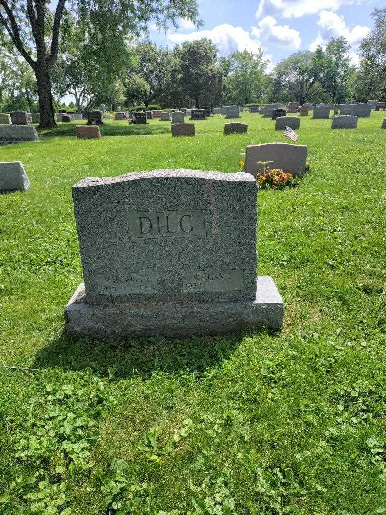 Margaret F. Dilg's grave. Photo 3