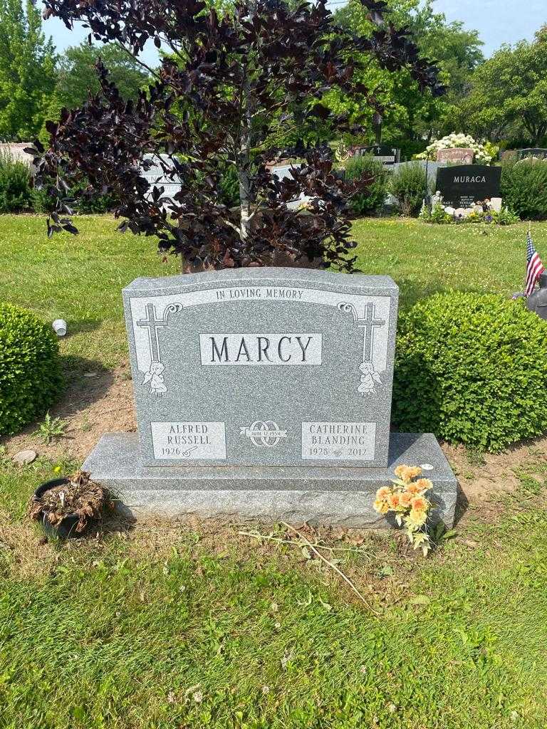 Catherine Marcy Blanding's grave. Photo 3