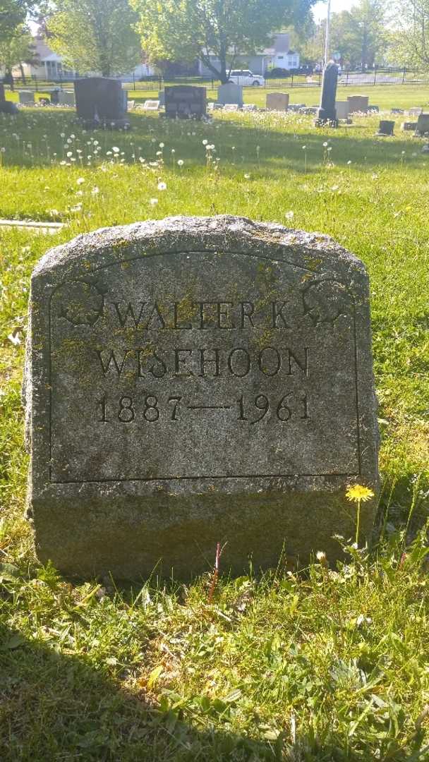 Walter K. Wisehoon's grave. Photo 3