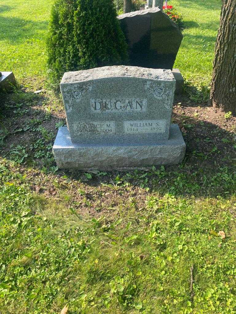 Beatrice M. Dugan's grave. Photo 2