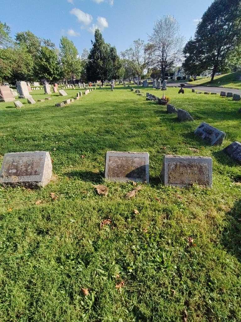 John Saam's grave. Photo 1