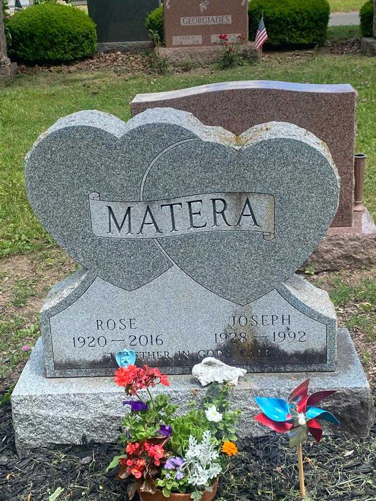 Joseph Matera's grave. Photo 3