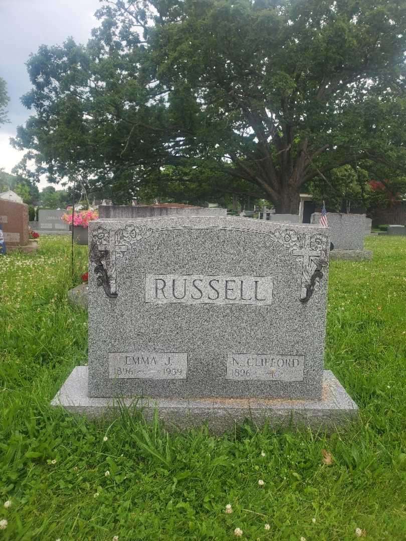 N. Clifford Russell's grave. Photo 3