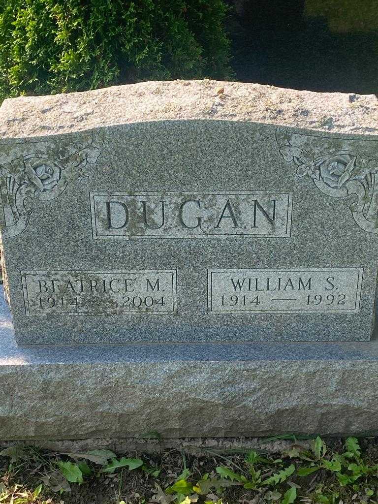 Beatrice M. Dugan's grave. Photo 3