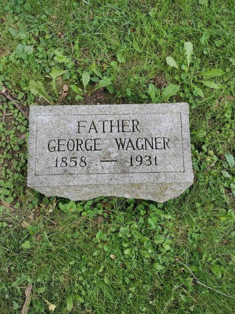 George Wagner's grave. Photo 2