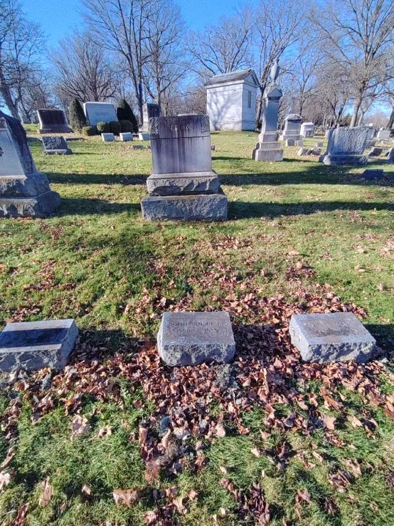 Sophia Amdursky's grave. Photo 1