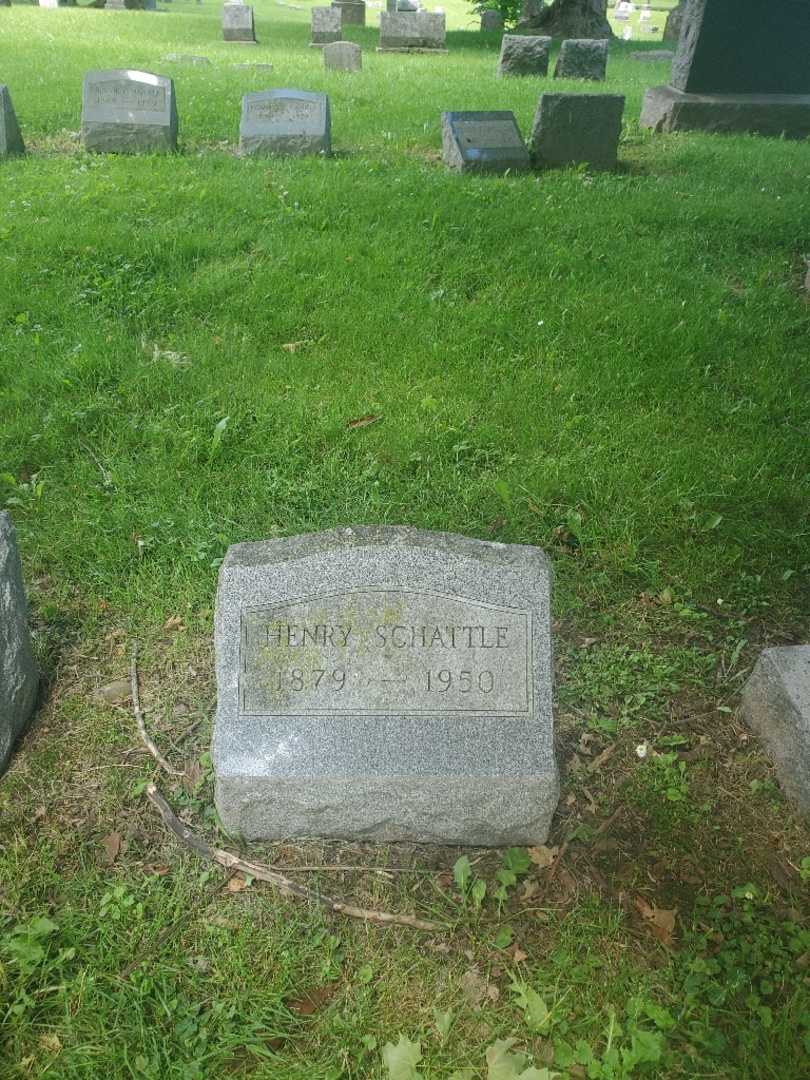 Henry D. Schattle's grave. Photo 3