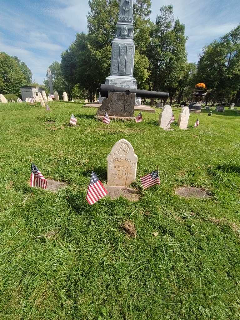 Burke M. Tappan's grave. Photo 1