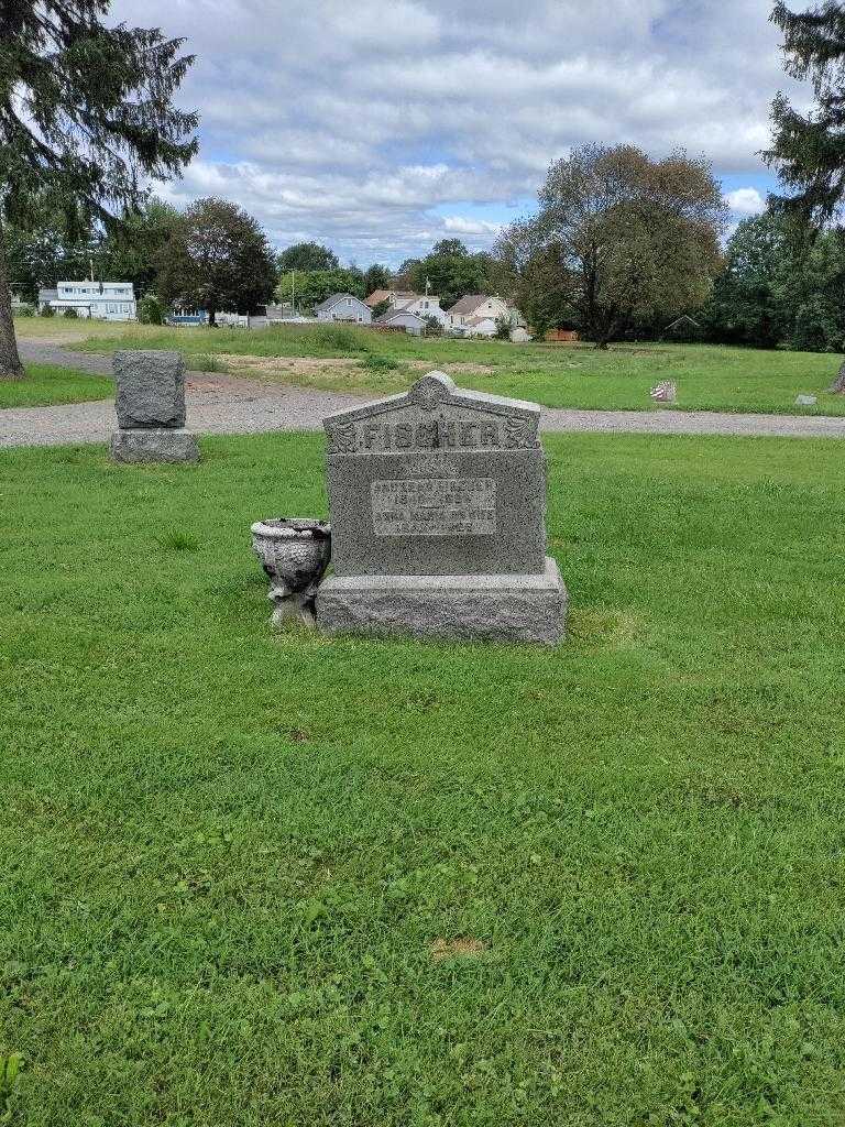 Andreas Fischer's grave. Photo 1