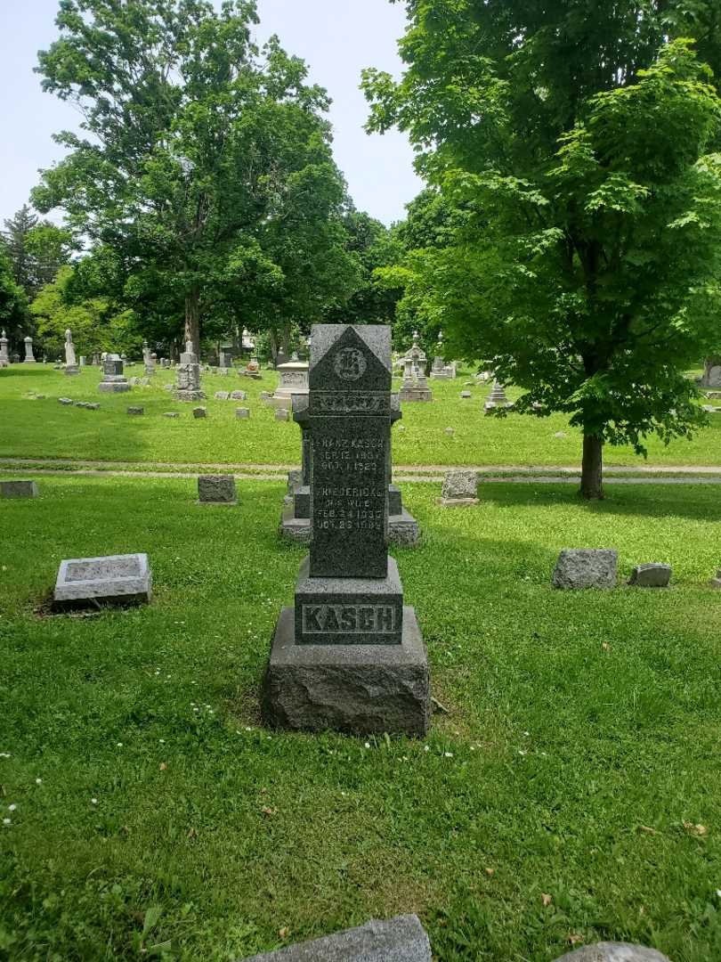 Friedericke Kasch's grave. Photo 2