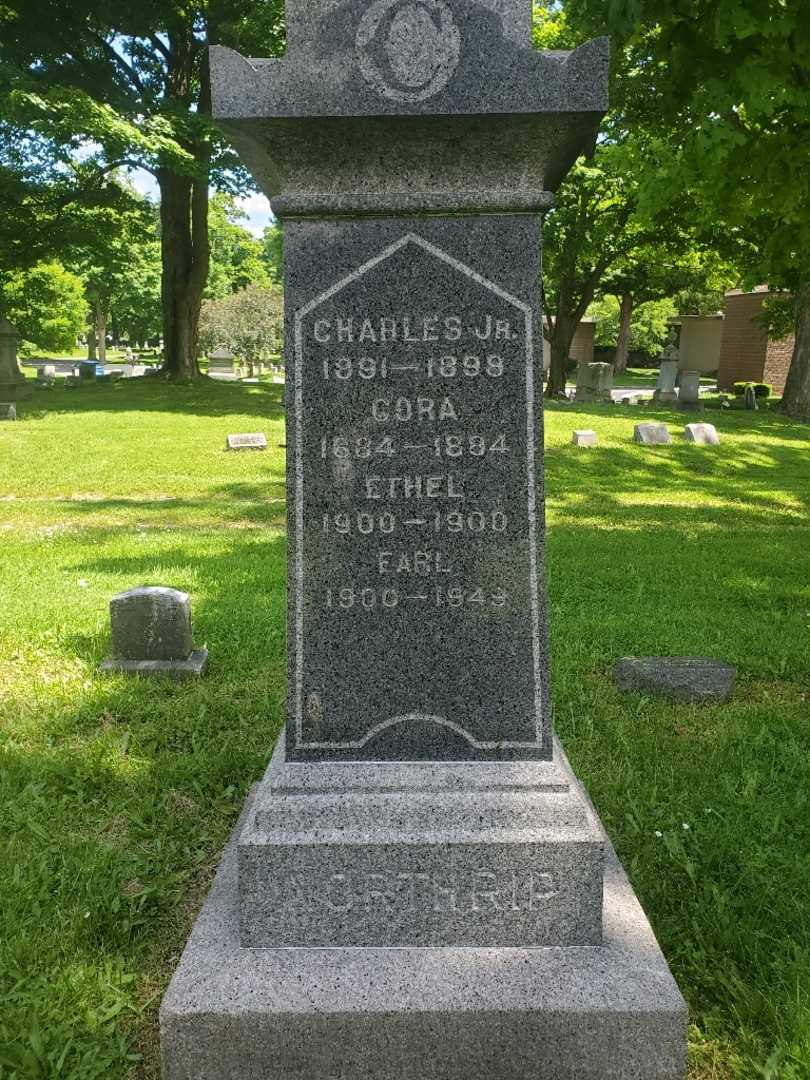 Charles Northrip Junior's grave. Photo 3