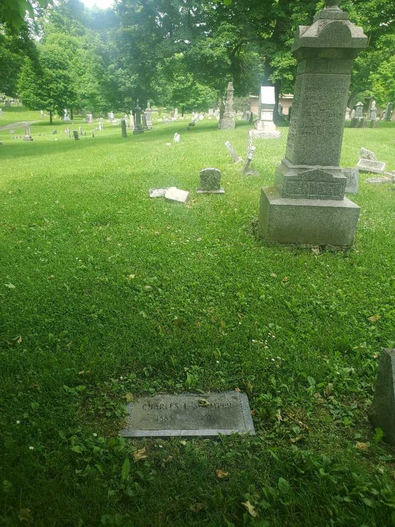 Charles F. Schmeer's grave. Photo 2