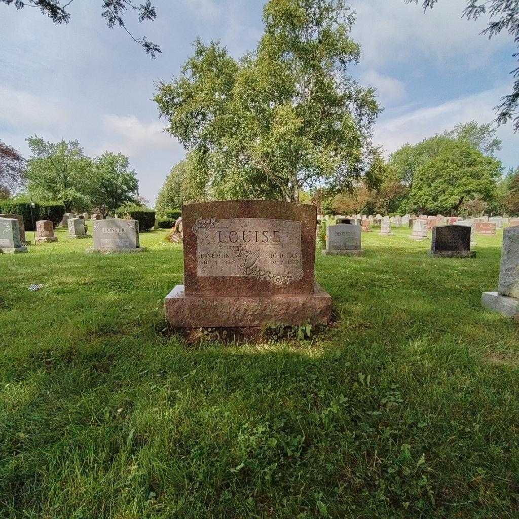 Nicholas Louise's grave. Photo 1