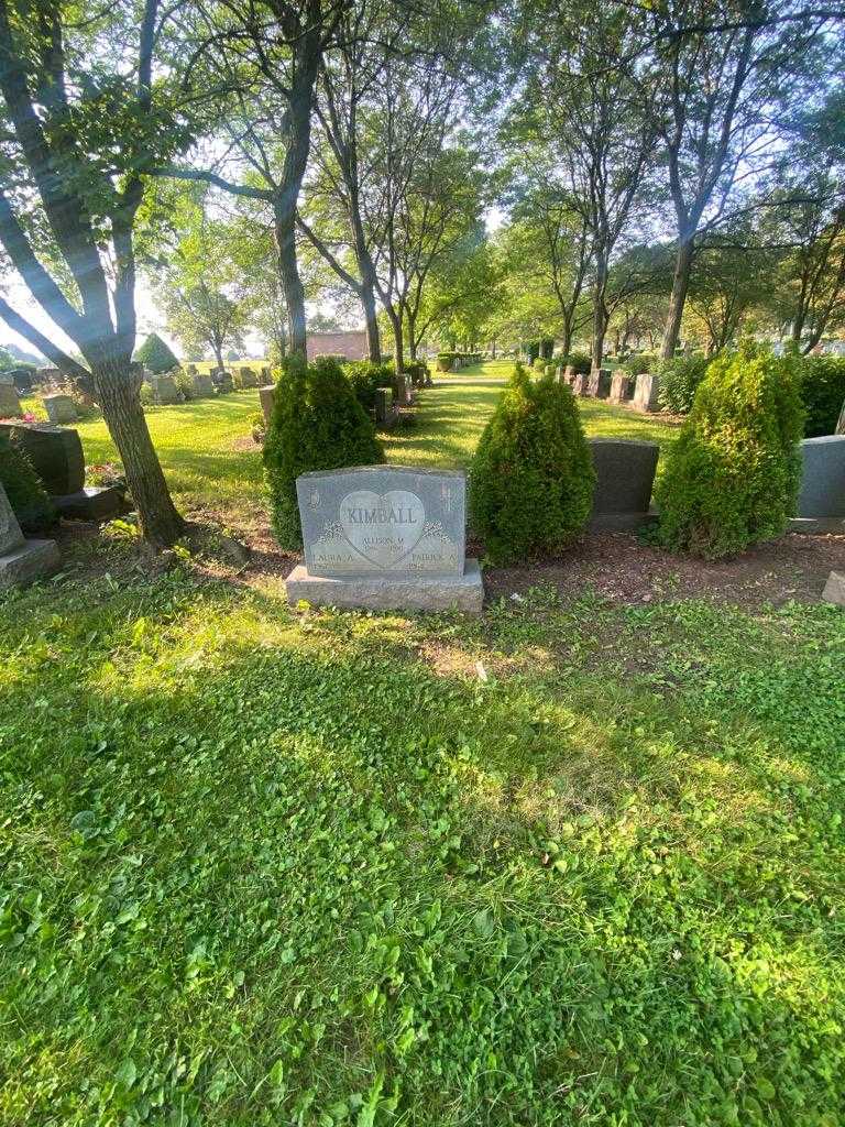 Patrick A. Kimball's grave. Photo 1