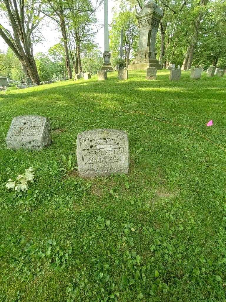 George Keller's grave. Photo 1