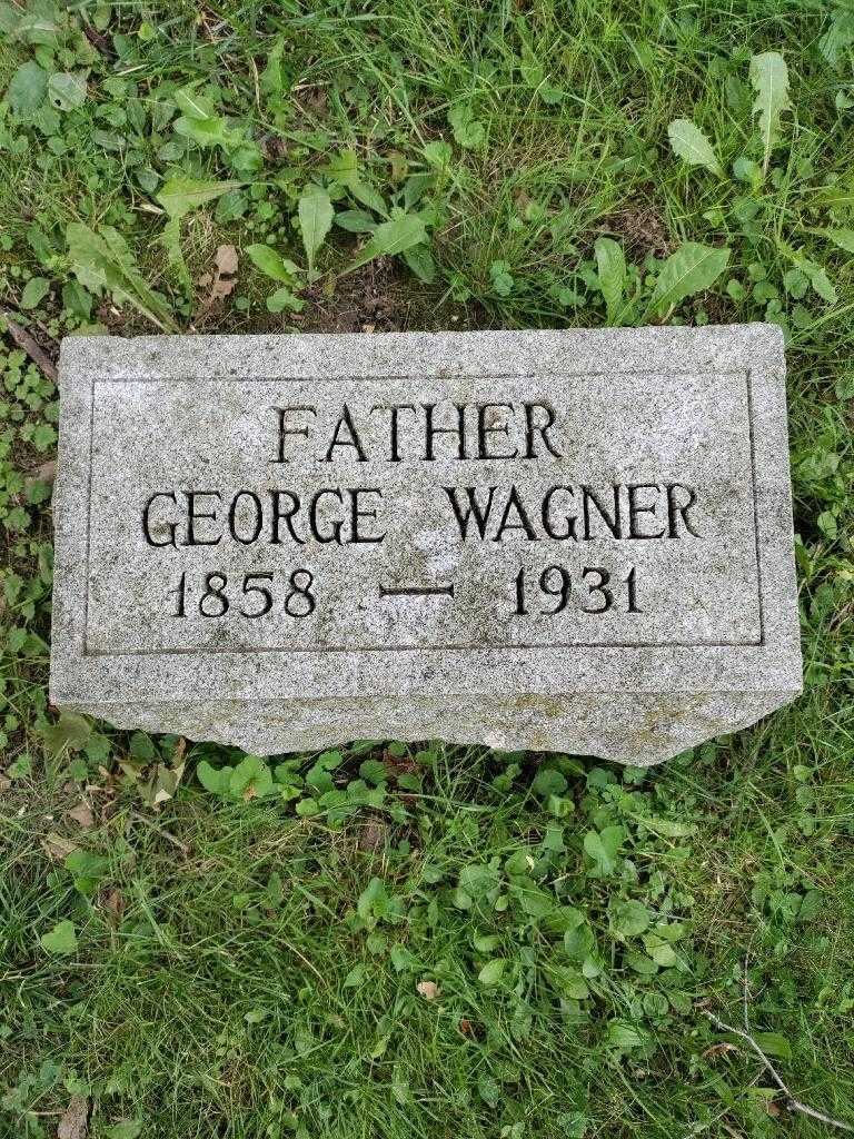 George Wagner's grave. Photo 3