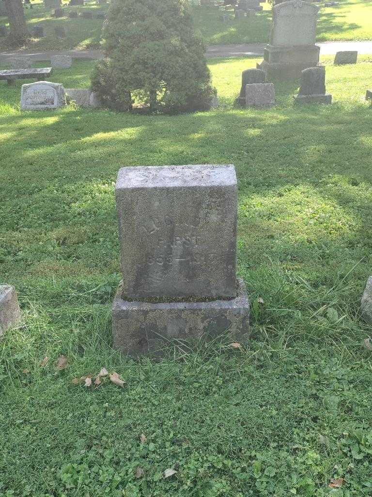 Lucinda Parst's grave. Photo 2