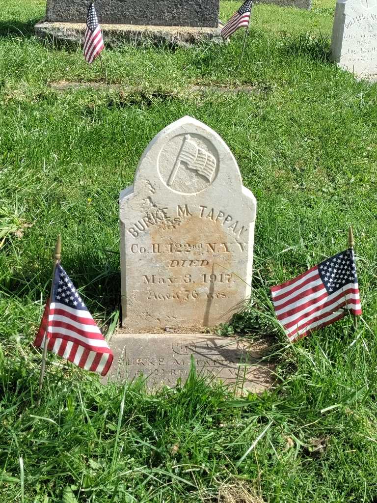 Burke M. Tappan's grave. Photo 2