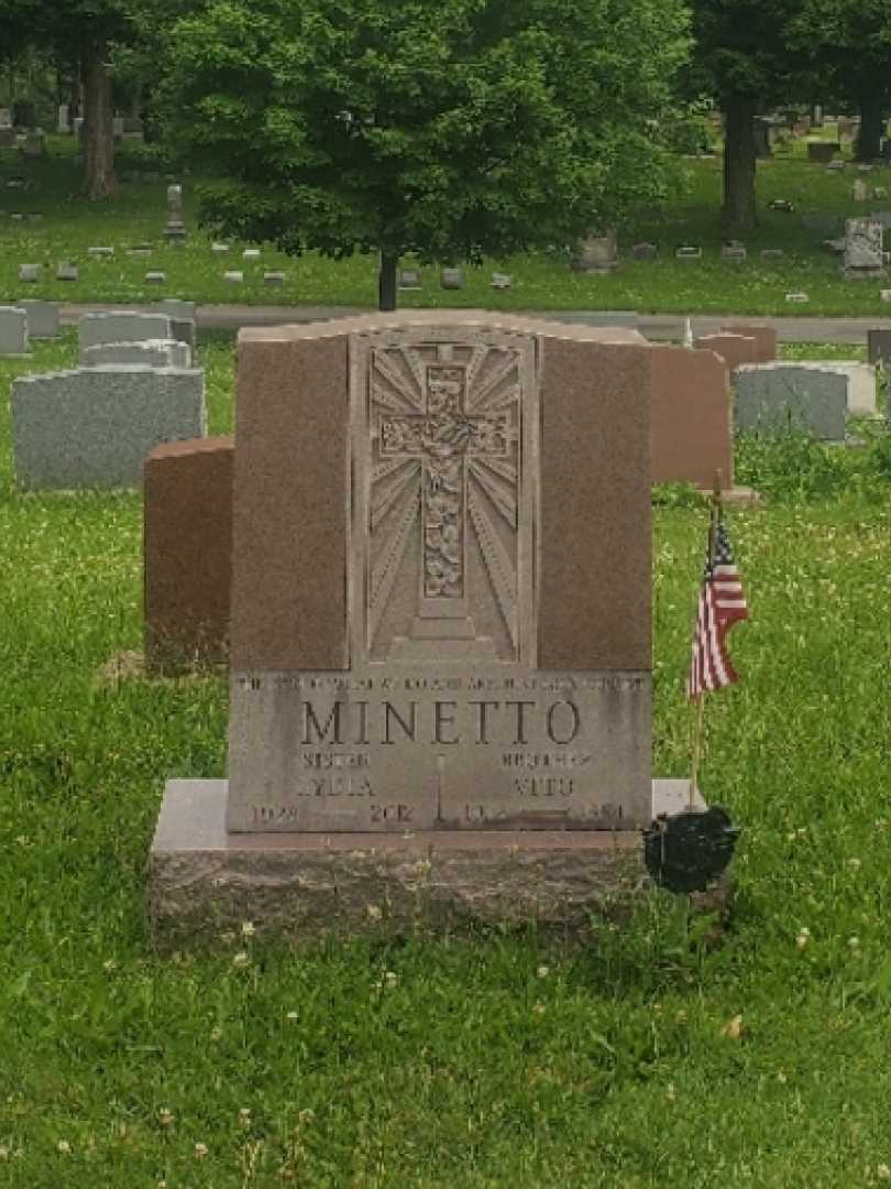 Lydia Minetto's grave. Photo 3