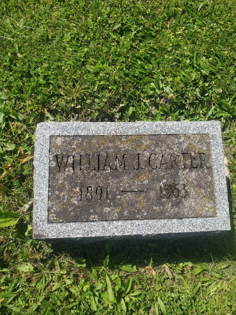 William J. Carter's grave. Photo 4