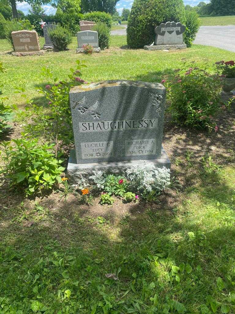 Richard A. "Dick" Shaughnessy's grave. Photo 2
