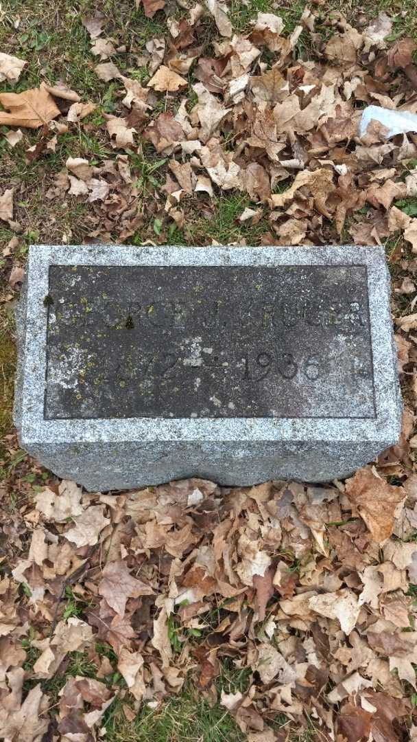 George J. Kruger's grave. Photo 3
