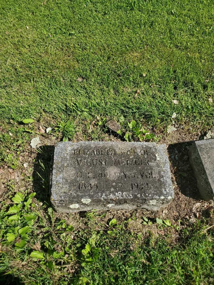 Elizabeth M Metzger's grave. Photo 2