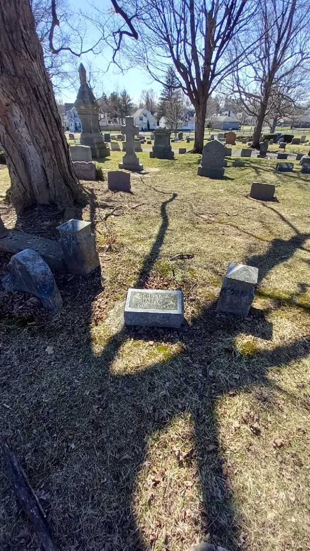 Augusta A. Happick-Oertel's grave. Photo 2