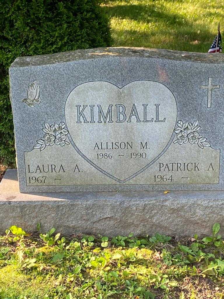 Patrick A. Kimball's grave. Photo 3