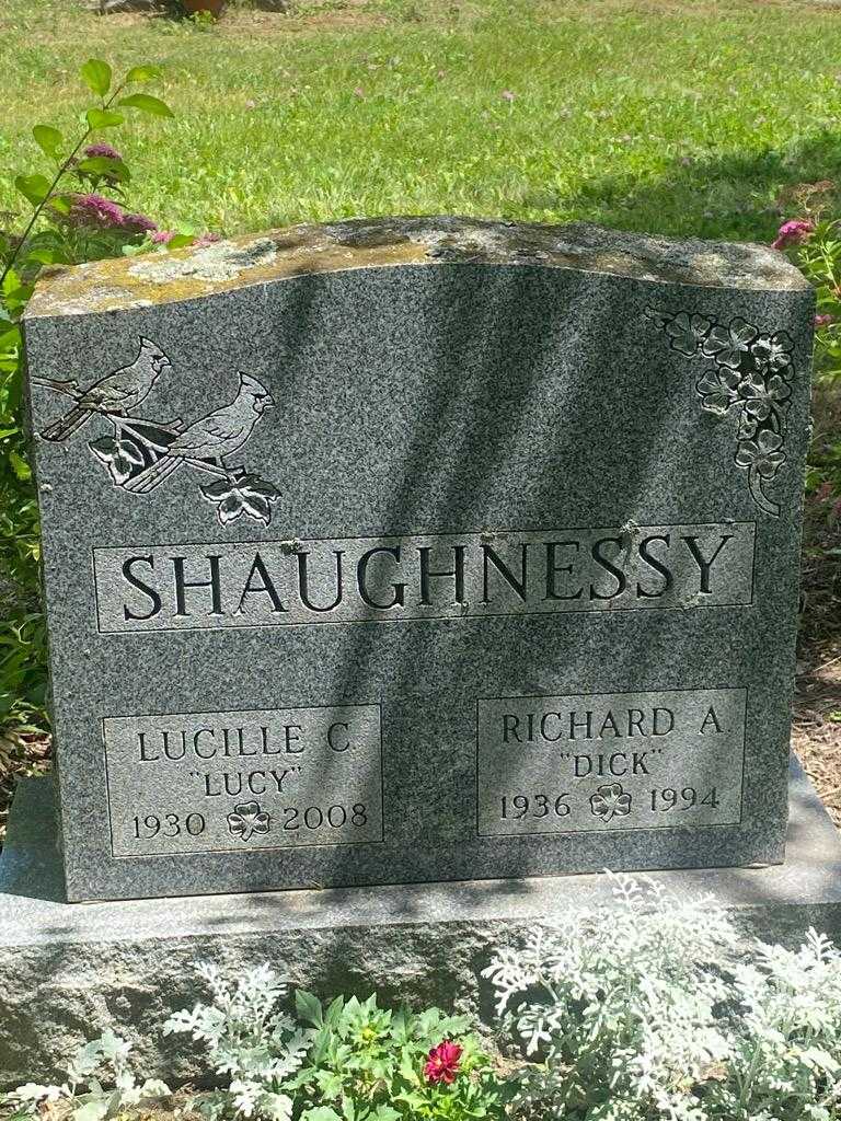 Richard A. "Dick" Shaughnessy's grave. Photo 3