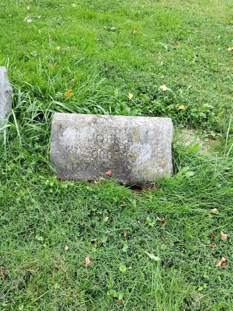 John Albert Surbeck's grave. Photo 2