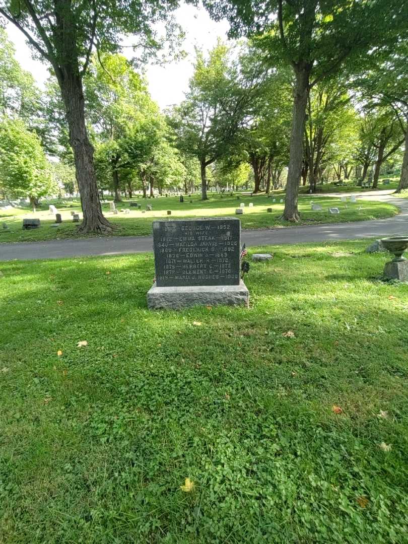 Edwin J. Luff's grave. Photo 2