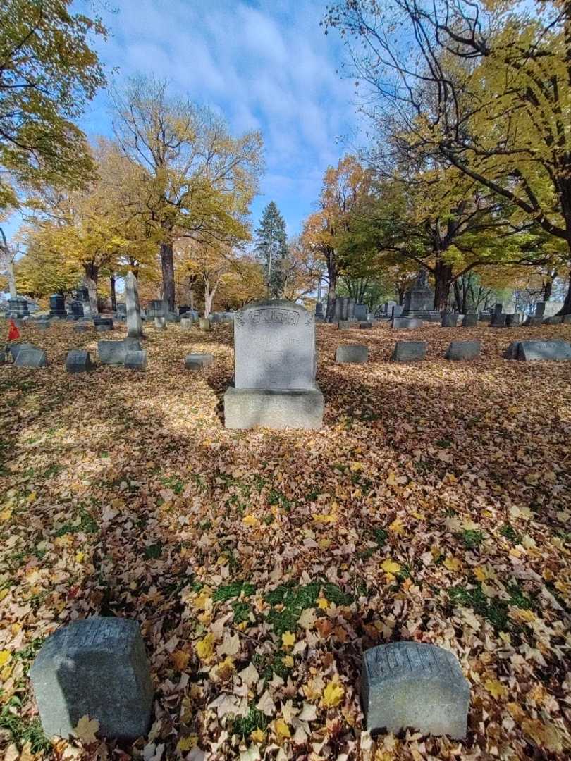 George A. Smith's grave. Photo 1