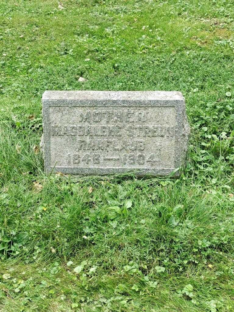 Magdalene Streun Raaflaub's grave. Photo 2