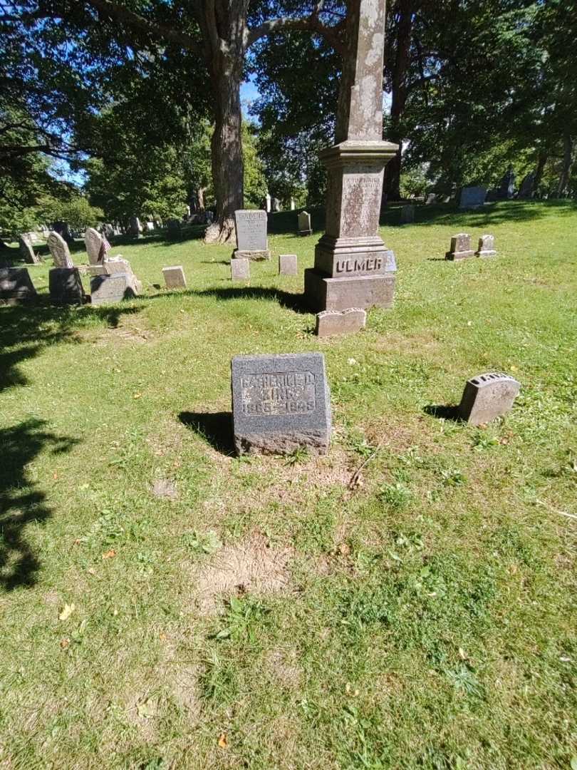 Catherine D. King's grave. Photo 1