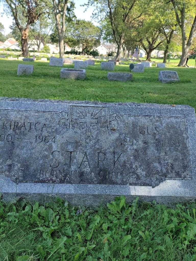 Kiratca N. Stark's grave. Photo 2