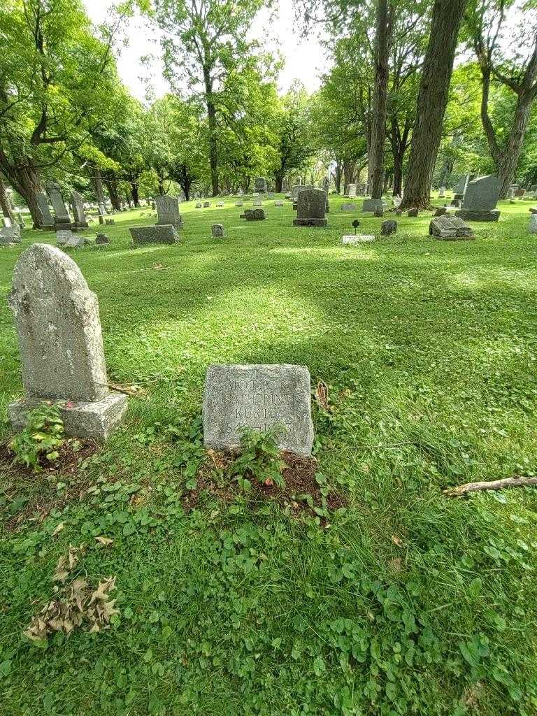 Catherine Zoller Kurtz's grave. Photo 1