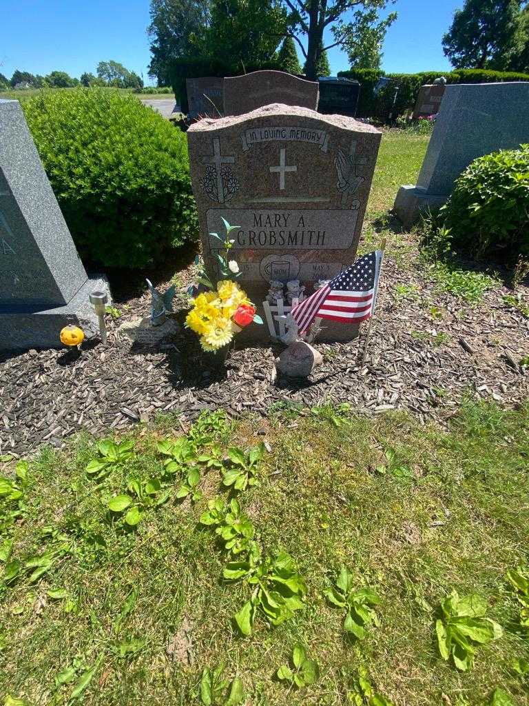 Mary A. Grobsmith's grave. Photo 1