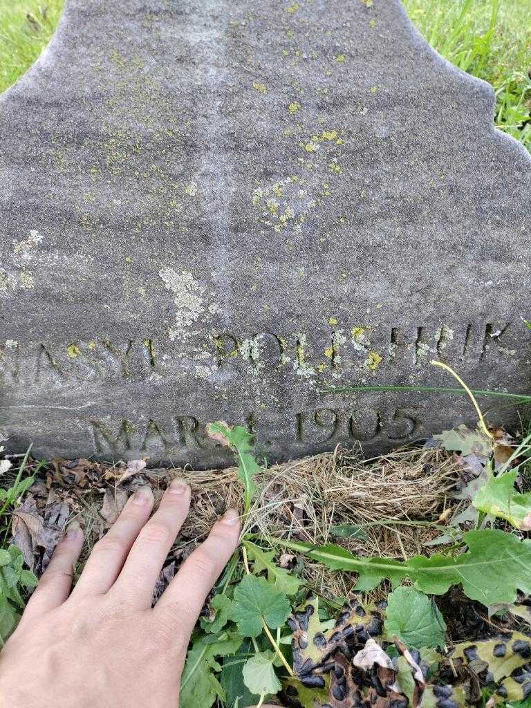Wasyle Polishuk's grave. Photo 3