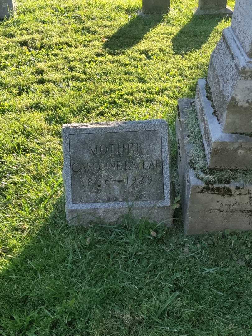 Caroline Kellar's grave. Photo 2