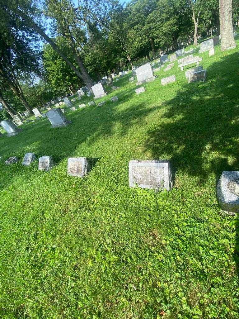 George J. Klein's grave. Photo 1